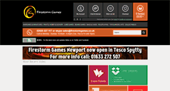 Desktop Screenshot of firestormgames.co.uk